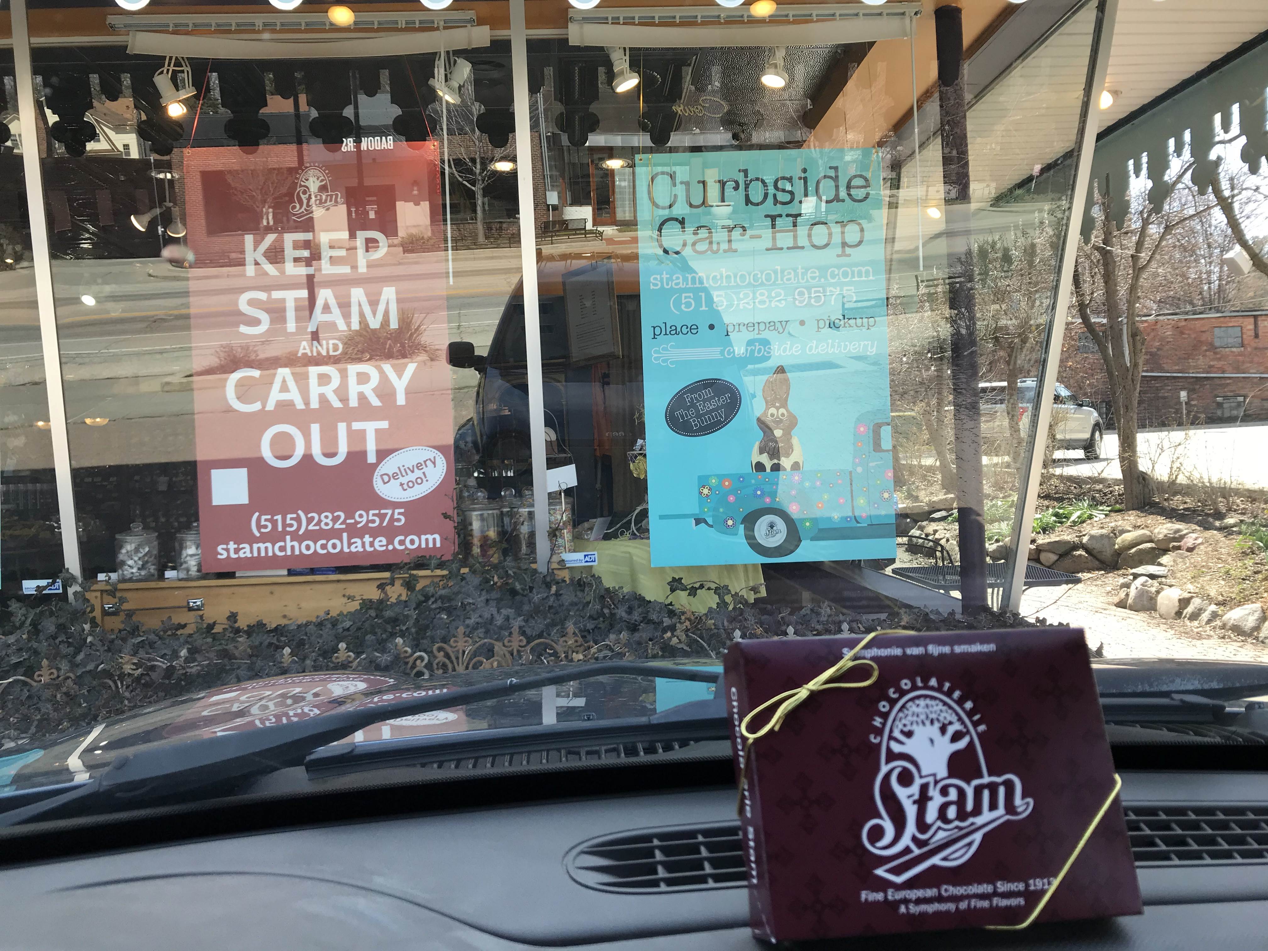 Curbside Pickup at Stam Curbside Pickup at Stam